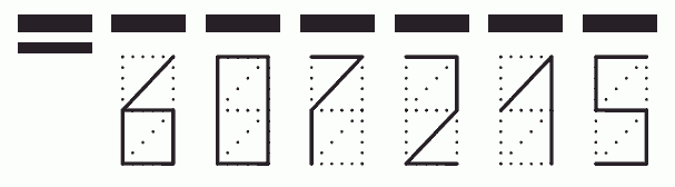 Пример заполнения индекса 607215