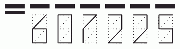 Пример заполнения индекса 607225