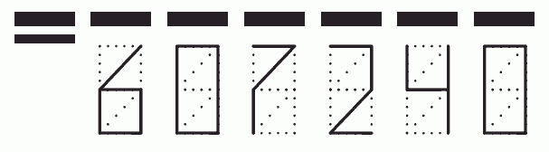 Пример заполнения индекса 607240