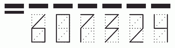 Пример заполнения индекса 607324