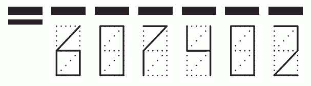 Пример заполнения индекса 607402