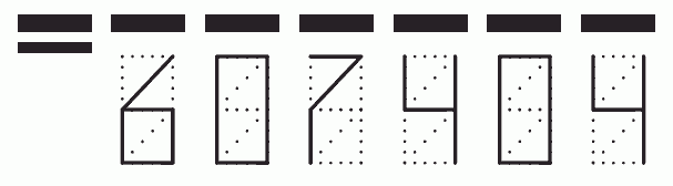 Пример заполнения индекса 607404