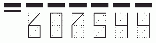 Пример заполнения индекса 607544