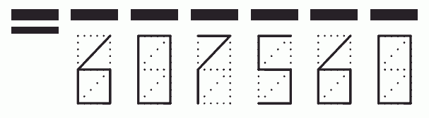 Пример заполнения индекса 607560