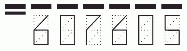 Пример заполнения индекса 607605