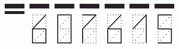 Пример заполнения индекса 607615