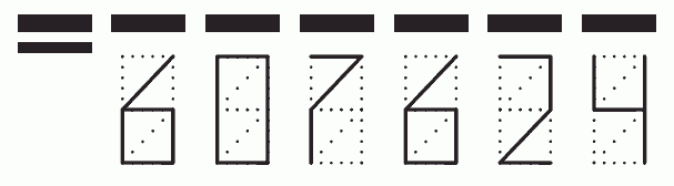 Пример заполнения индекса 607624