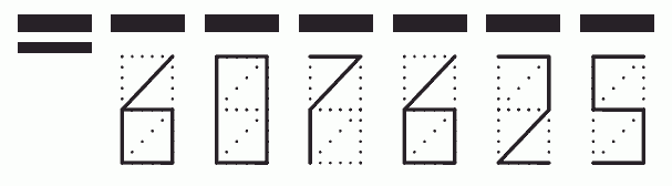 Пример заполнения индекса 607625