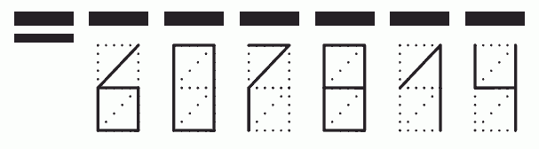 Пример заполнения индекса 607814