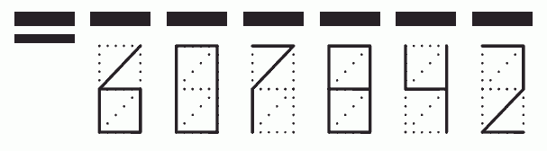 Пример заполнения индекса 607842