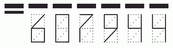 Пример заполнения индекса 607944