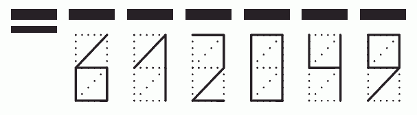 Пример заполнения индекса 612049