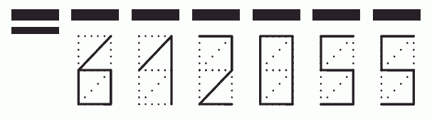 Пример заполнения индекса 612055