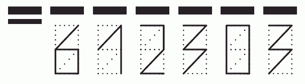 Пример заполнения индекса 612303