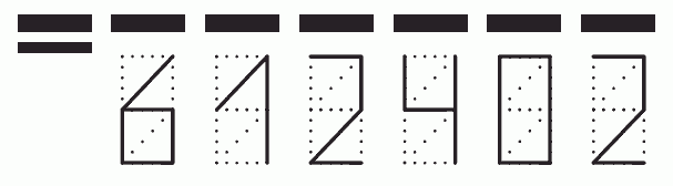 Пример заполнения индекса 612402