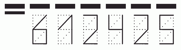 Пример заполнения индекса 612425