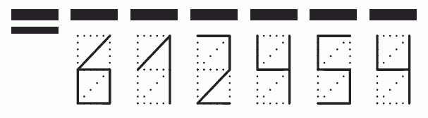 Пример заполнения индекса 612454