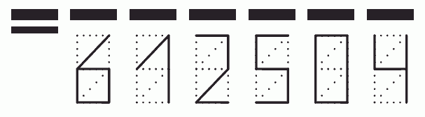 Пример заполнения индекса 612504