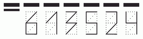 Пример заполнения индекса 613524