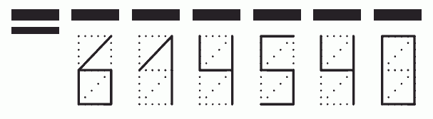 Пример заполнения индекса 614540