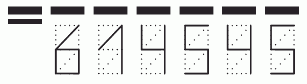 Пример заполнения индекса 614545