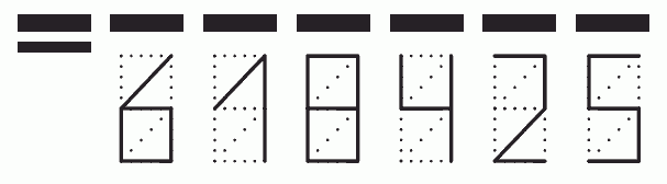 Пример заполнения индекса 618425