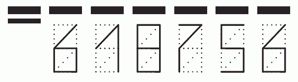 Пример заполнения индекса 618756