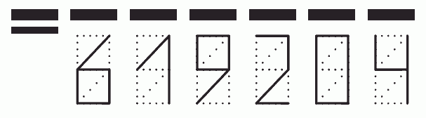 Пример заполнения индекса 619204