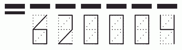 Пример заполнения индекса 620004