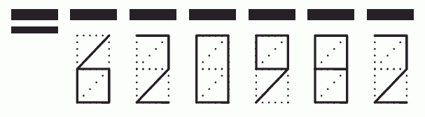 Пример заполнения индекса 620982