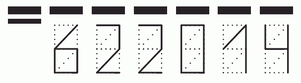 Пример заполнения индекса 622014