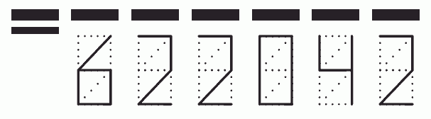 Пример заполнения индекса 622042