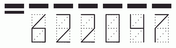 Пример заполнения индекса 622047