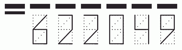 Пример заполнения индекса 622049