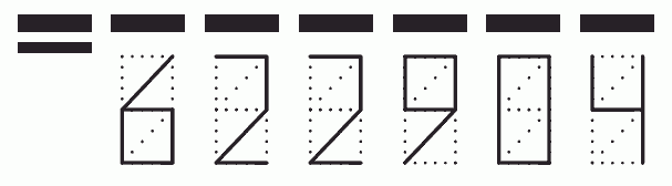 Пример заполнения индекса 622904