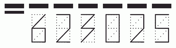 Пример заполнения индекса 623025