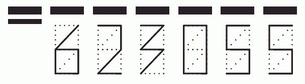 Пример заполнения индекса 623055