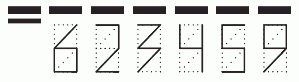 Пример заполнения индекса 623459