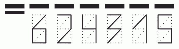 Пример заполнения индекса 624315