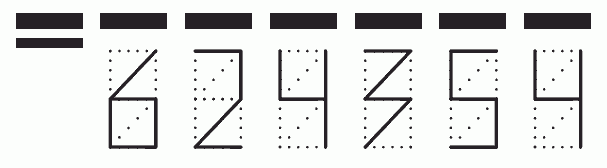 Пример заполнения индекса 624354