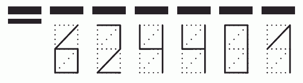 Пример заполнения индекса 624401