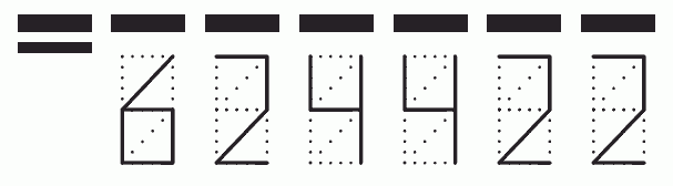 Пример заполнения индекса 624422