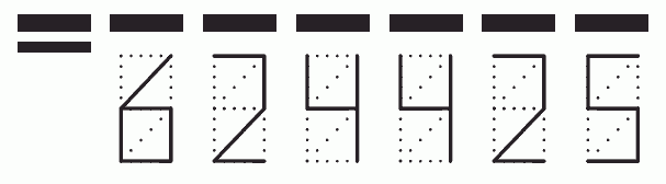 Пример заполнения индекса 624425