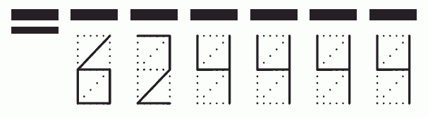 Пример заполнения индекса 624444