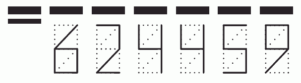 Пример заполнения индекса 624459