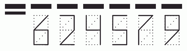 Пример заполнения индекса 624579