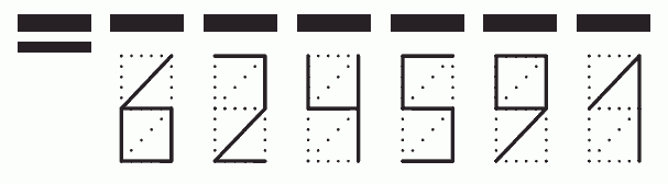 Пример заполнения индекса 624591