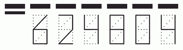 Пример заполнения индекса 624804