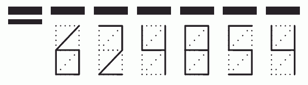 Пример заполнения индекса 624854