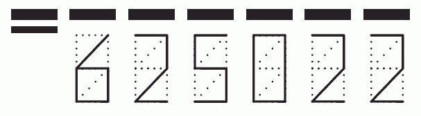 Пример заполнения индекса 625022